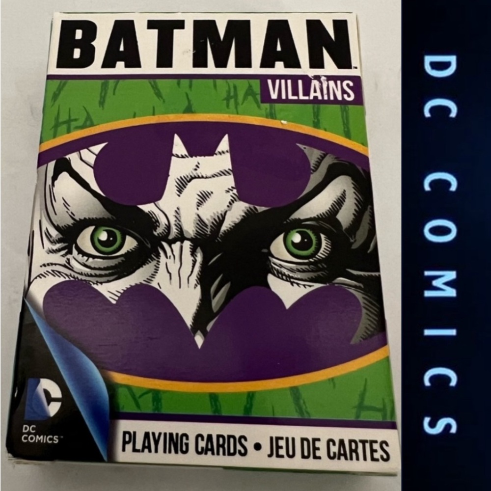 DC Comics - Heroes and Villains Playing Cards